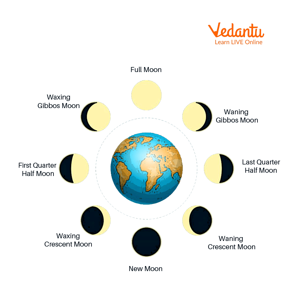 Phases Of Moon Learn Important Terms And Concepts