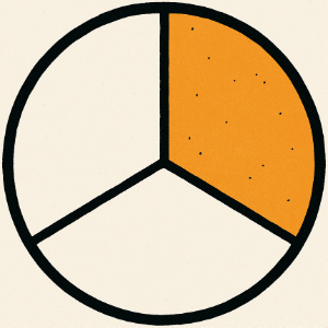 Fraction 1/3
