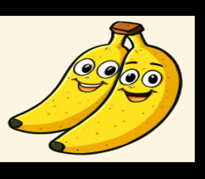 2 bananas