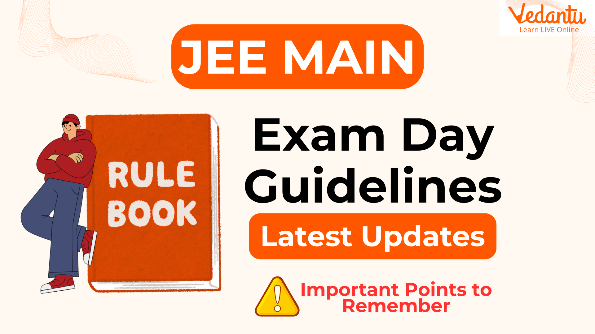 JEE Main exam day guidelines 2026