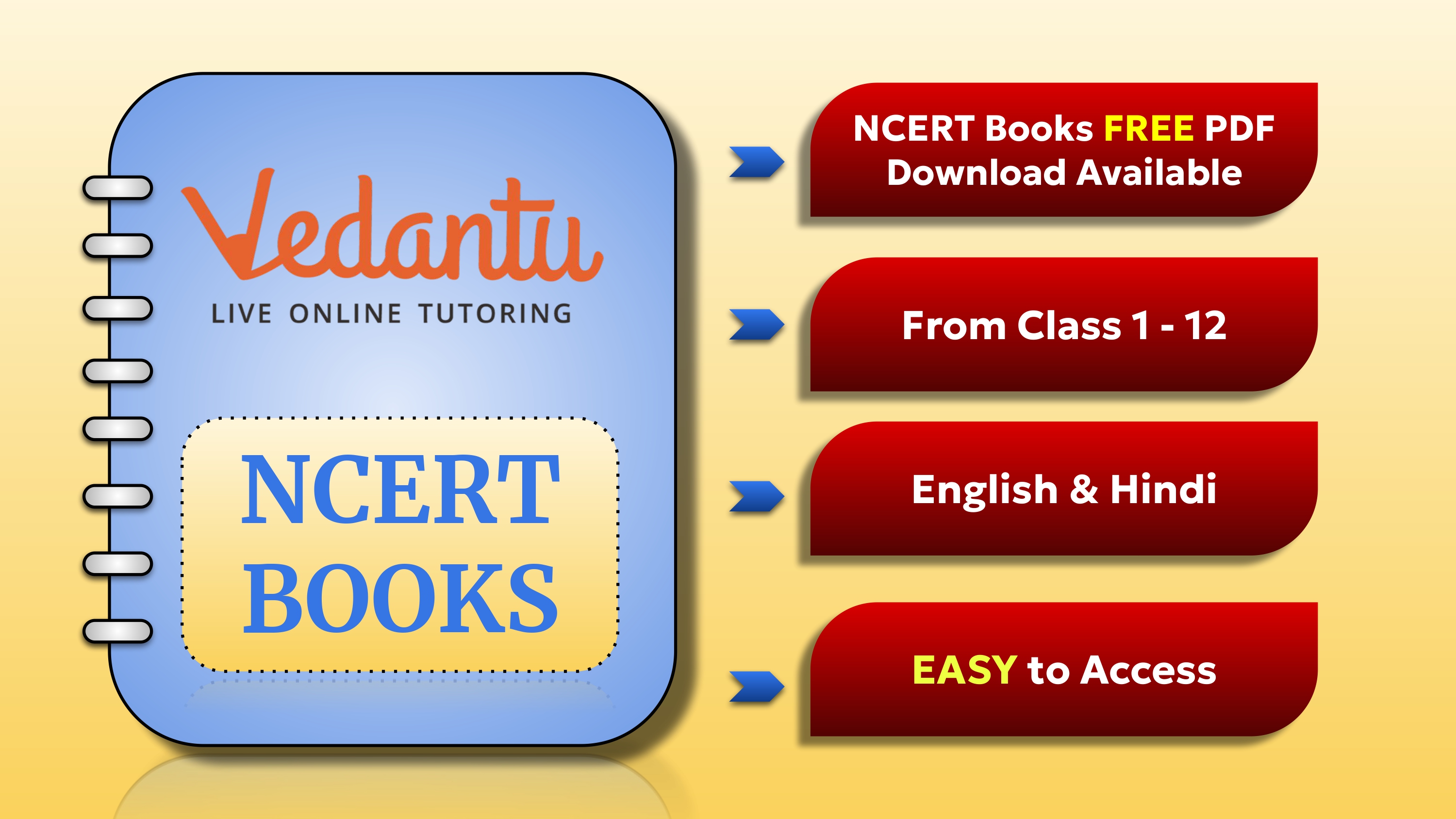 NCERT Books FREE PDF Download Available From Class 1 - 12 English & Hindi EASY to Access