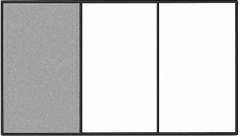 A rectangle shaded 1/3 of the portion