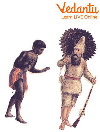 Robinson Crusoe and Friday