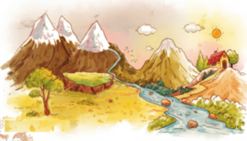 Look up a dictionary and find the meaning of the words in the box. Later label the picture.