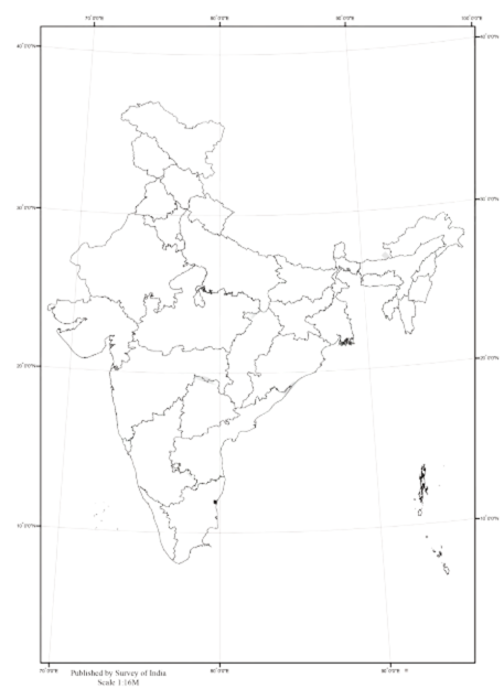 1857 के प्रथम स्वतंत्रता संग्राम से संबंधित अनेक स्थानों के नाम आए हैं। अपने शिक्षक की सहायता से दिए गए मानचित्र में उन स्थानों-नगरों को चिह्नित करके नाम लिखिए