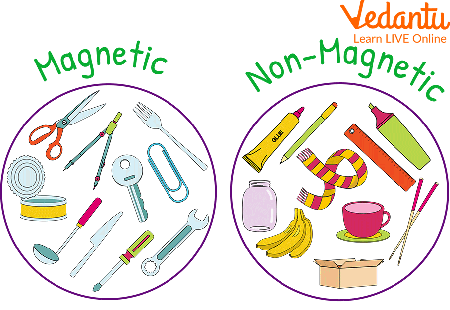 Magnetic and non-magnetic objects