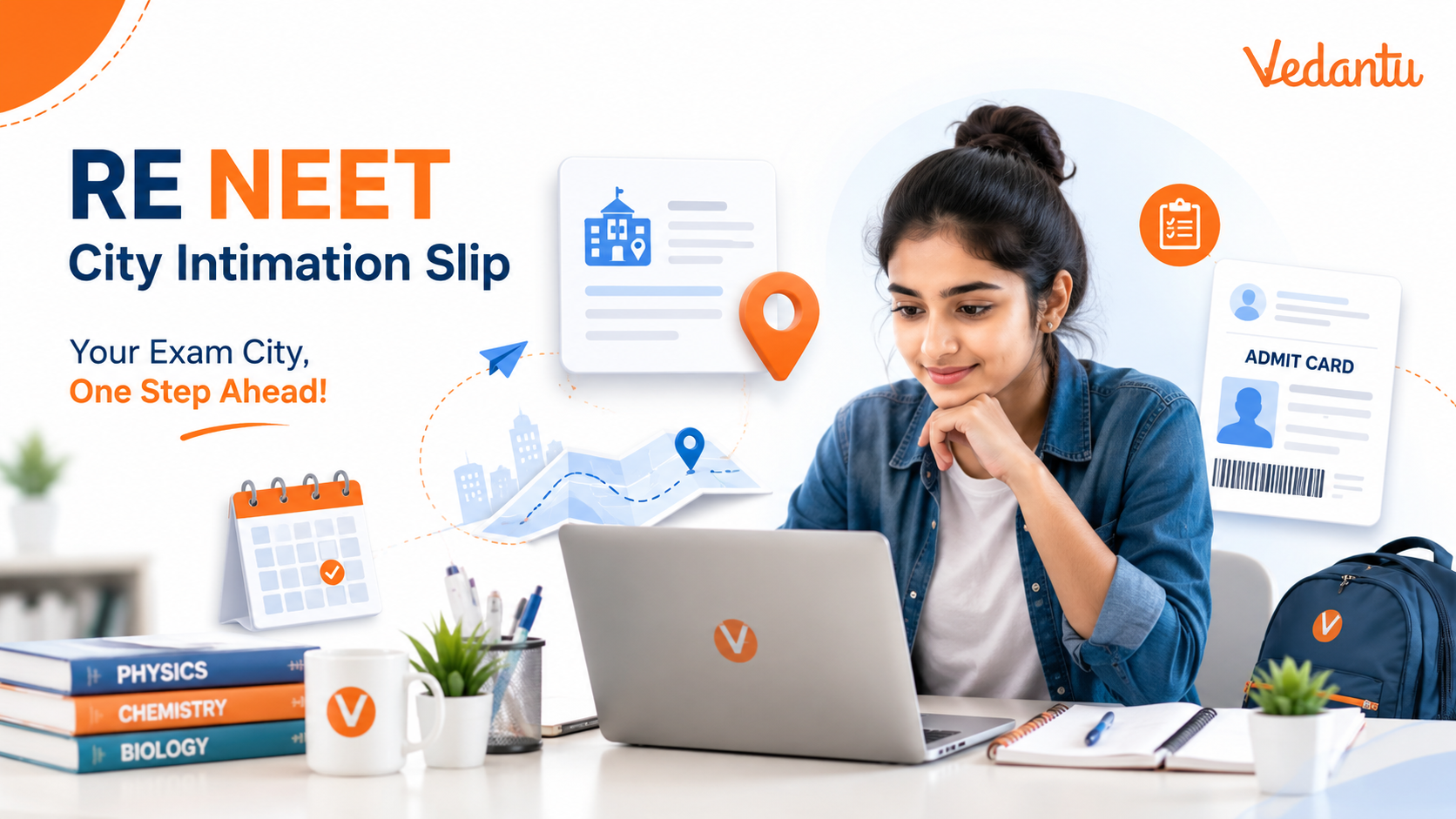 Re NEET City Intimation Slip
