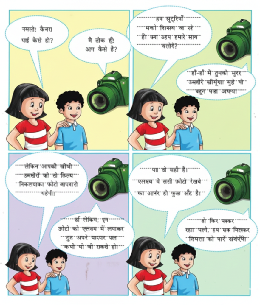 आपकी बातचीत यदि कैमरे से हो तो आप उससे क्या-क्या बात करेंगे