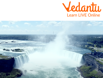Niagara Falls: One of the tallest waterfalls.