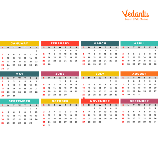 How Many Months Are There In A Year Learn Definition Facts And Examples