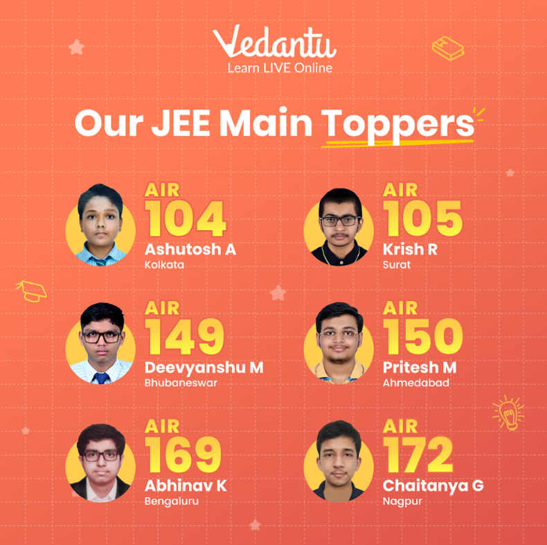 JEE Main 2022 Session 2 Vedantu