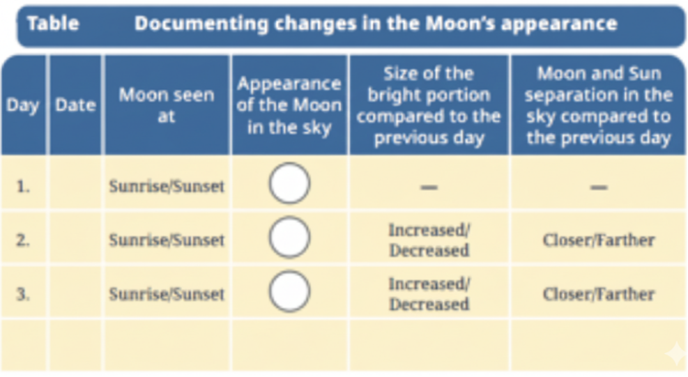 Documenting Changes in the Moon’s Appearance