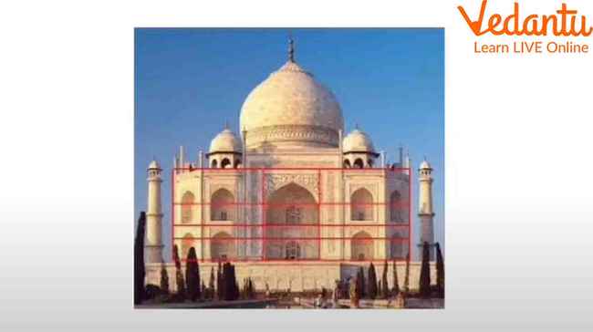 Golden Ratio in Taj Mahal