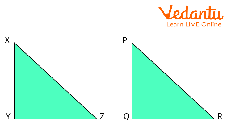 Two Right-Angled Similar Triangles