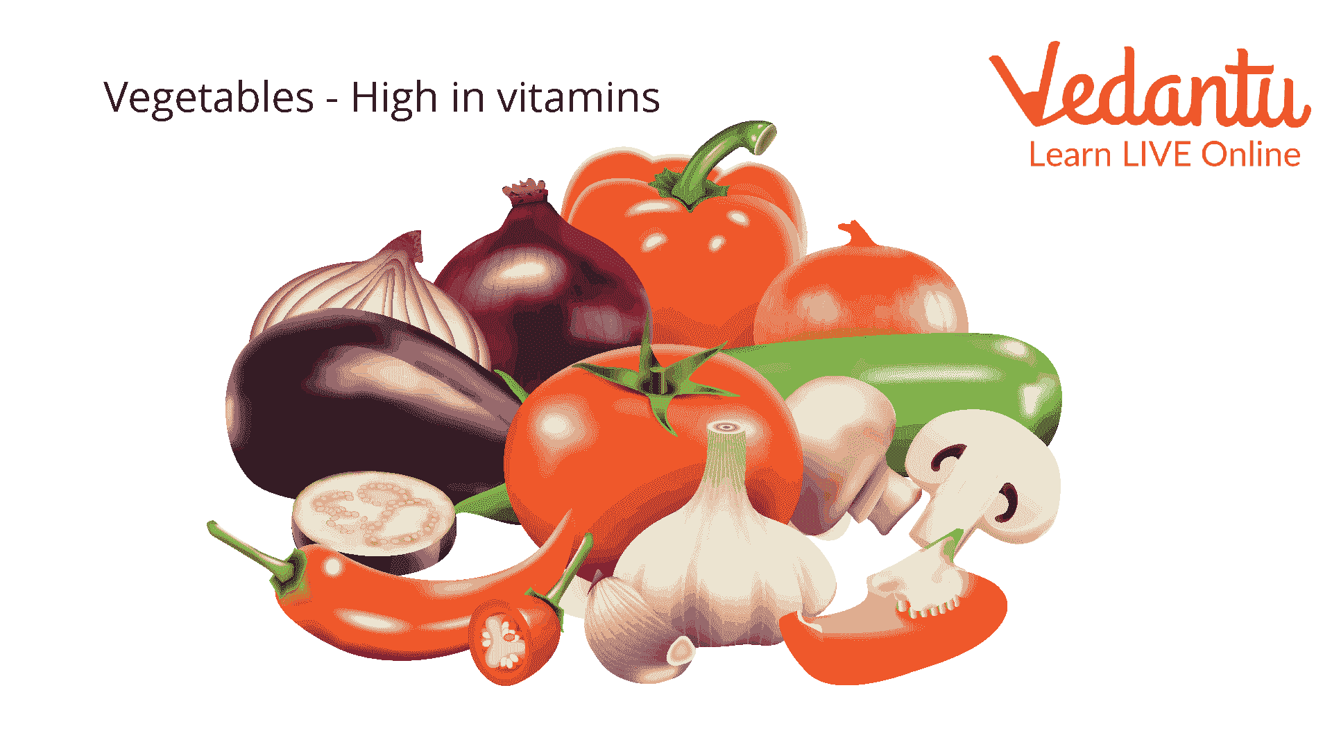Vegetables - High in Vitamins