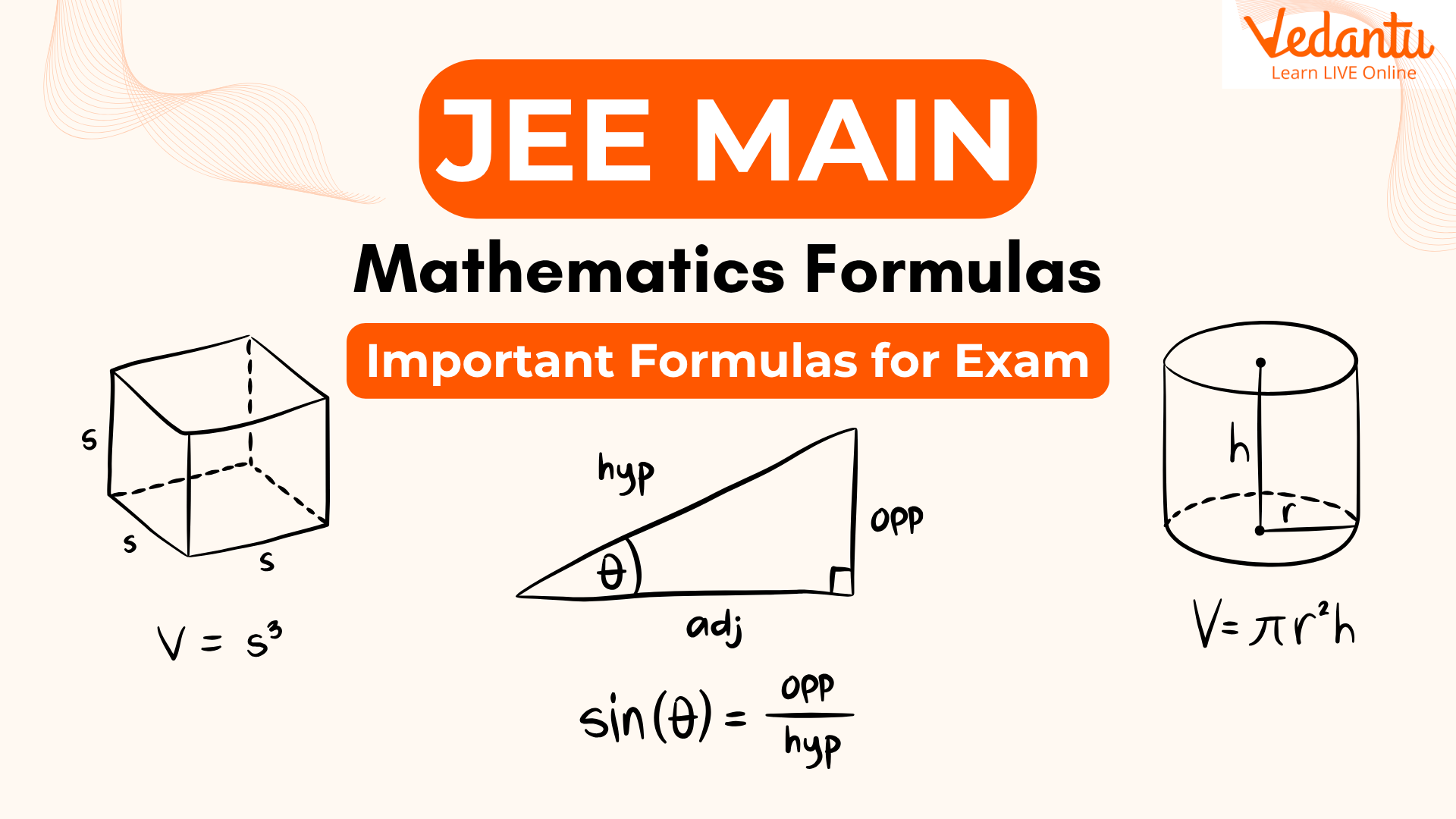 JEE Main Mathematics Formulas