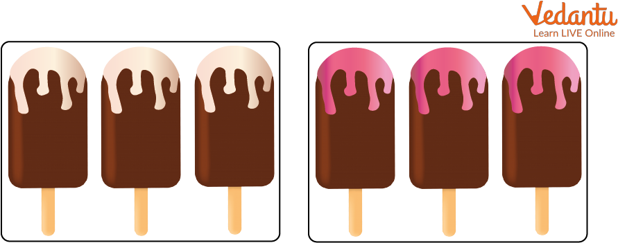 Group of Ice-creams