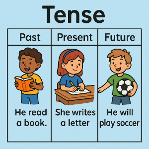 Tense-Past Present Future