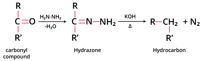 Wolff-Kishner Reduction of Carbonyl Compounds