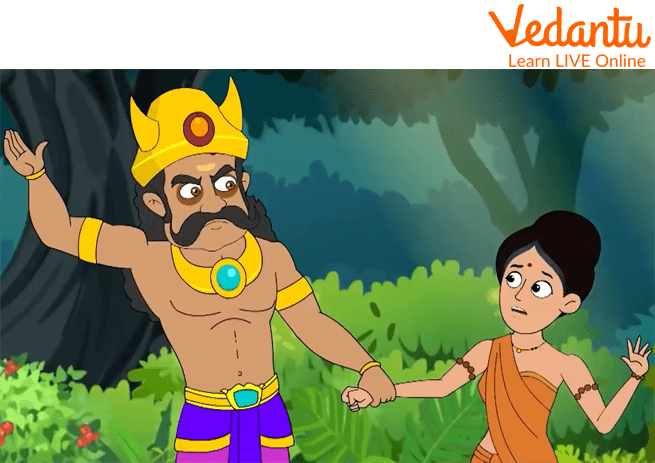 Ravana Kidnapped Sita