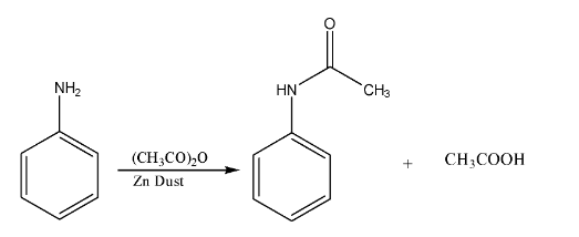 Acetylation of aniline