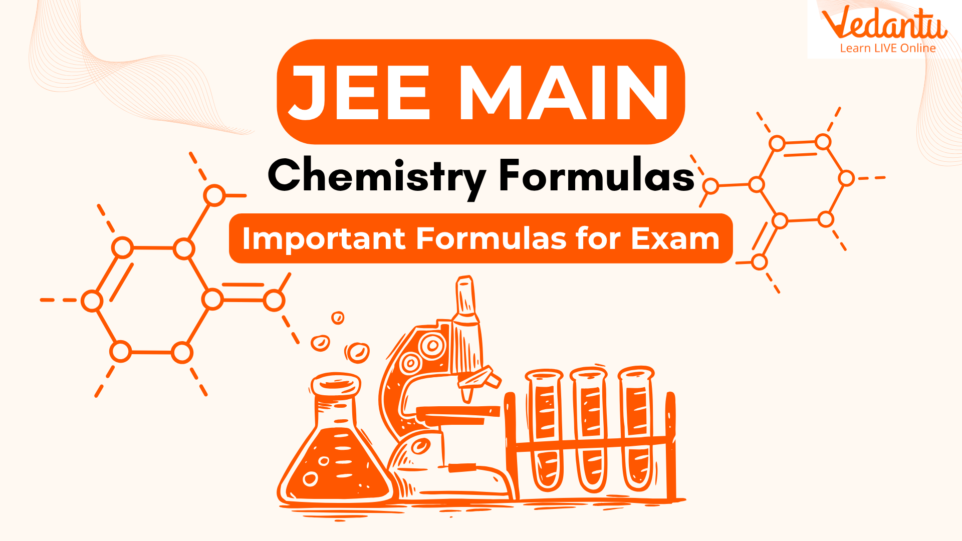 JEE Main Chemistry Formulas