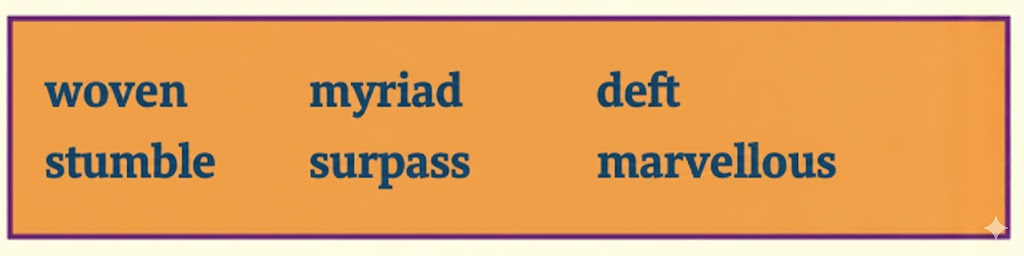 Fill in the blanks in the sentences with the words given in the box below.