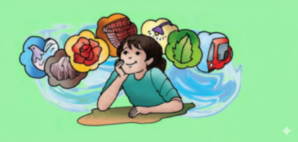 बचपन से ही हमें ऐसी आदत पड़ गई है कि हम किसी वस्तु को अपनी दृष्टि से नहीं चूकने देते। हमने वस्तुओं को पैनी दृष्टि से देखने और बुद्धि से सोचने के प्रयास में बहुत समय लगाया है।”