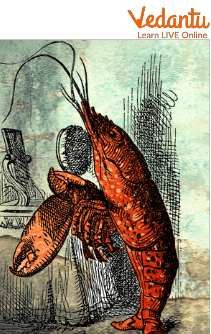 Lobster from Alice In Wonderland’s Novel