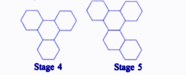 Stage 4 = 16 + 5 = 21 matchsticks Stage 5 = 21 + 5 = 26 matchsticks.png
