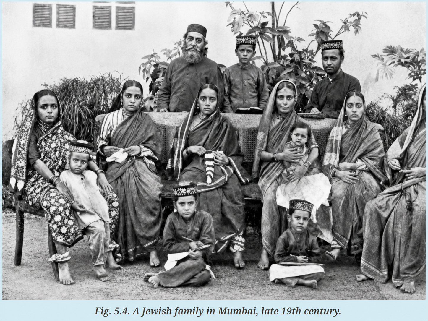What clues do you get about the integration of the Jewish community into Indian society over time