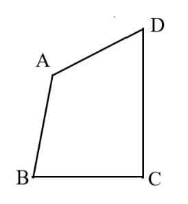 Quadrilateral with longest side CD