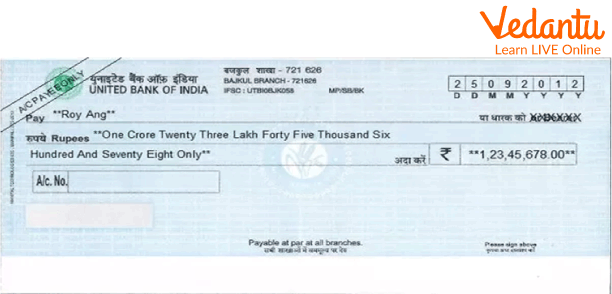 Cheque