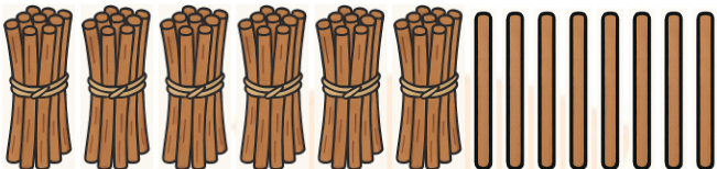 6 x 10  and 8 x 1 block