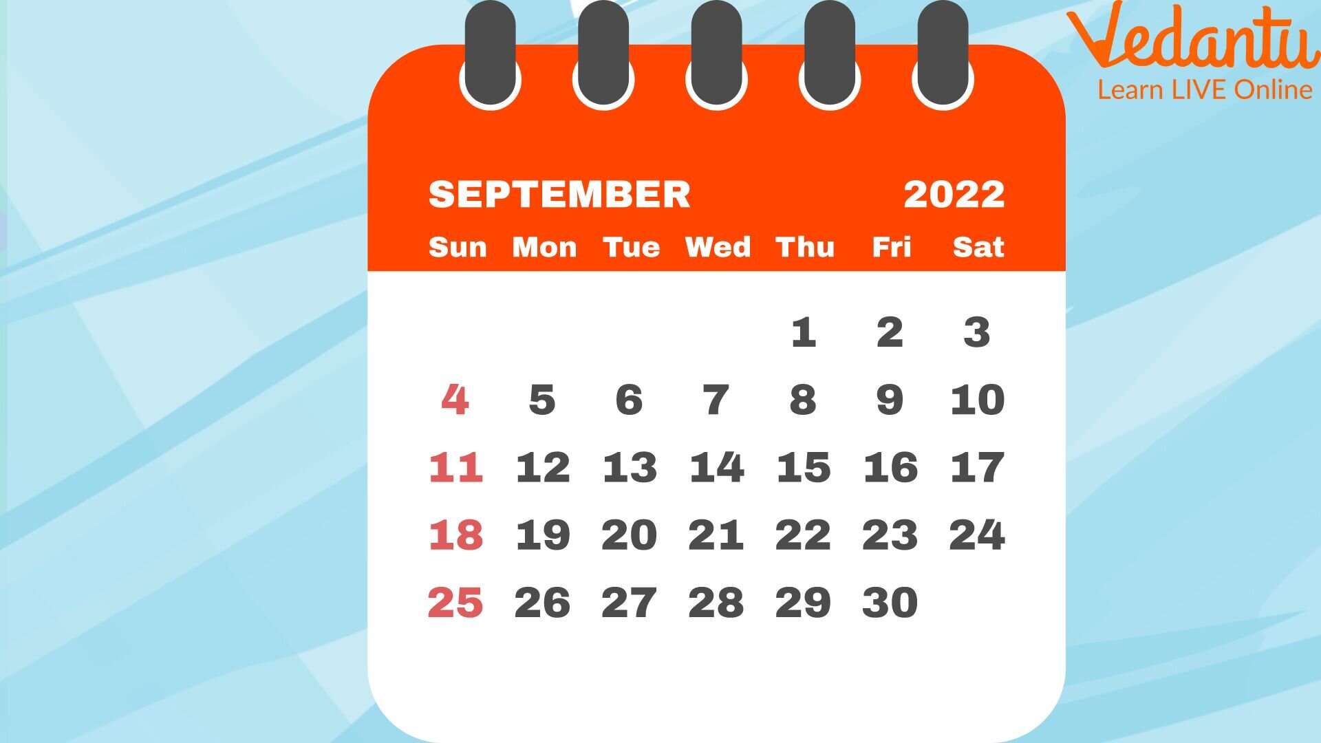 Modern calendar