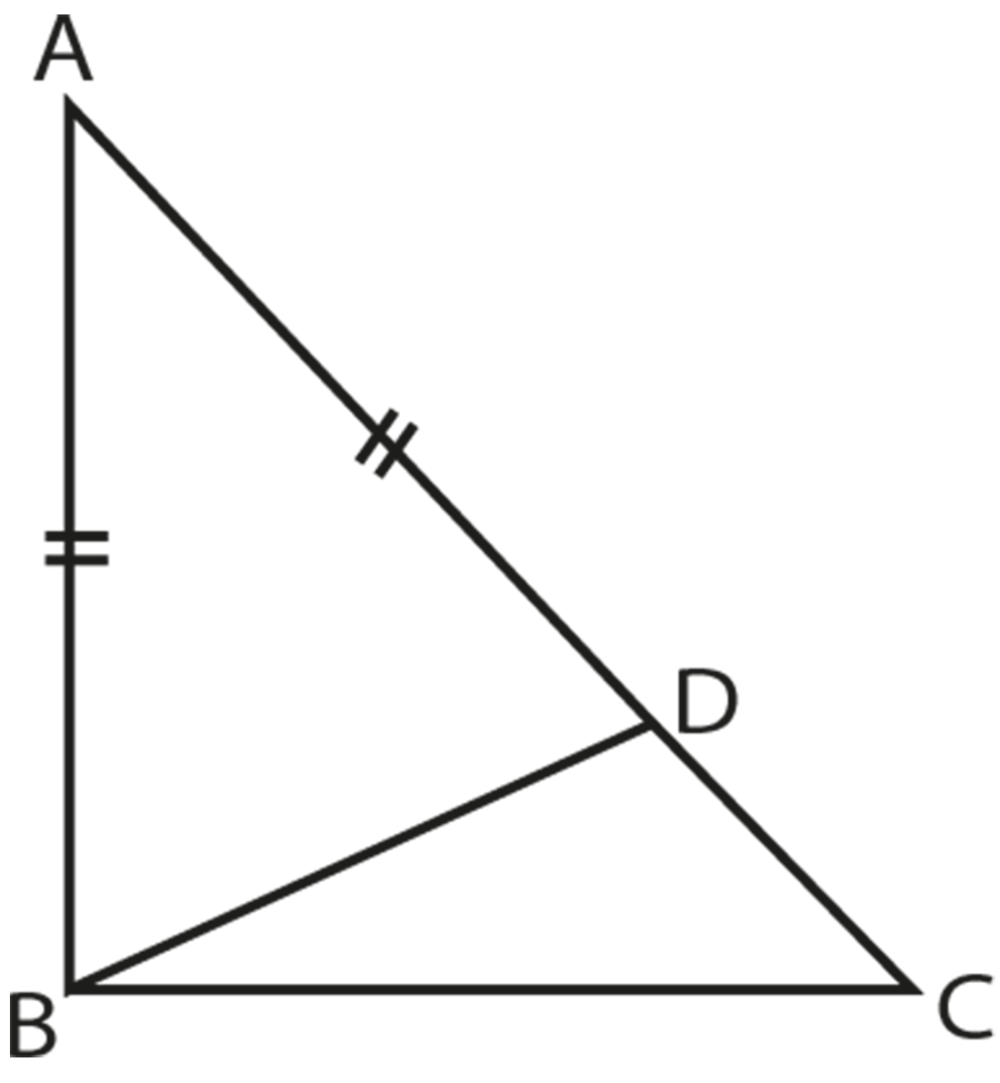 Unequal sides of a triangle
