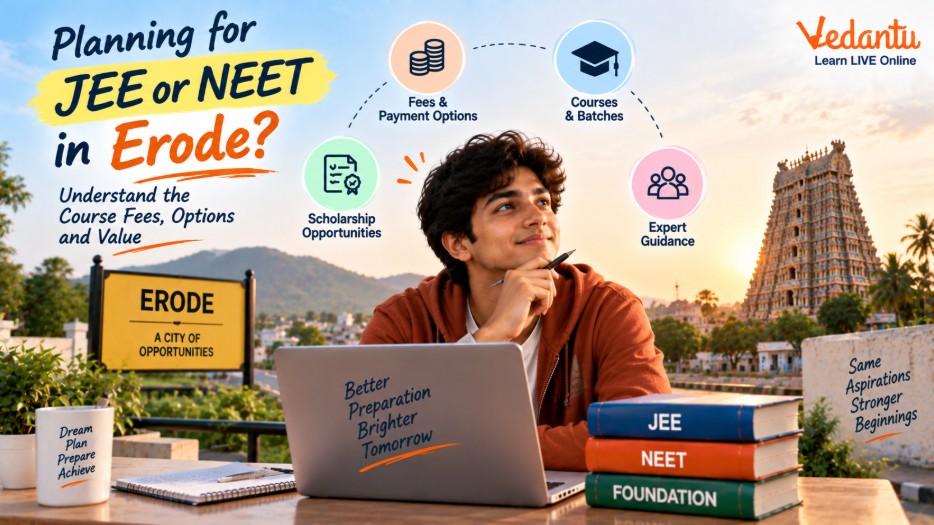 Vedantu JEE NEET Coaching Fees in Erode