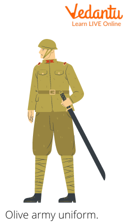 Olive Army Uniform