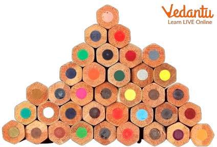 Hexagonal pencil surface