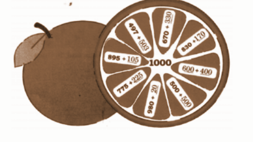 f) Complete the addition facts leading to 1000.