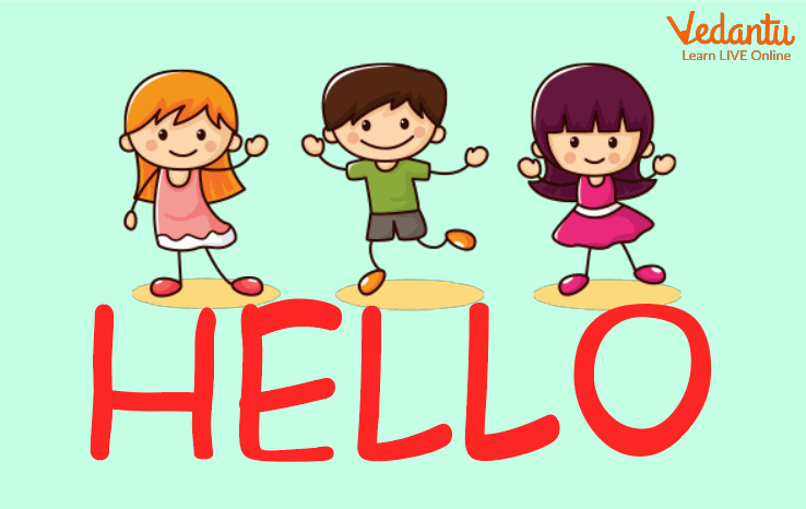 Hello Hello Poem Cartoon