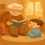 My grandfather told me a story.