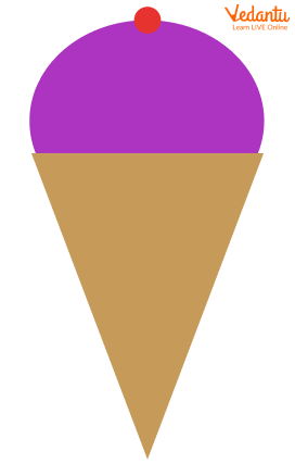 Nancy’s violet ice cream