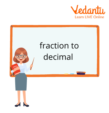 Fraction to decimal