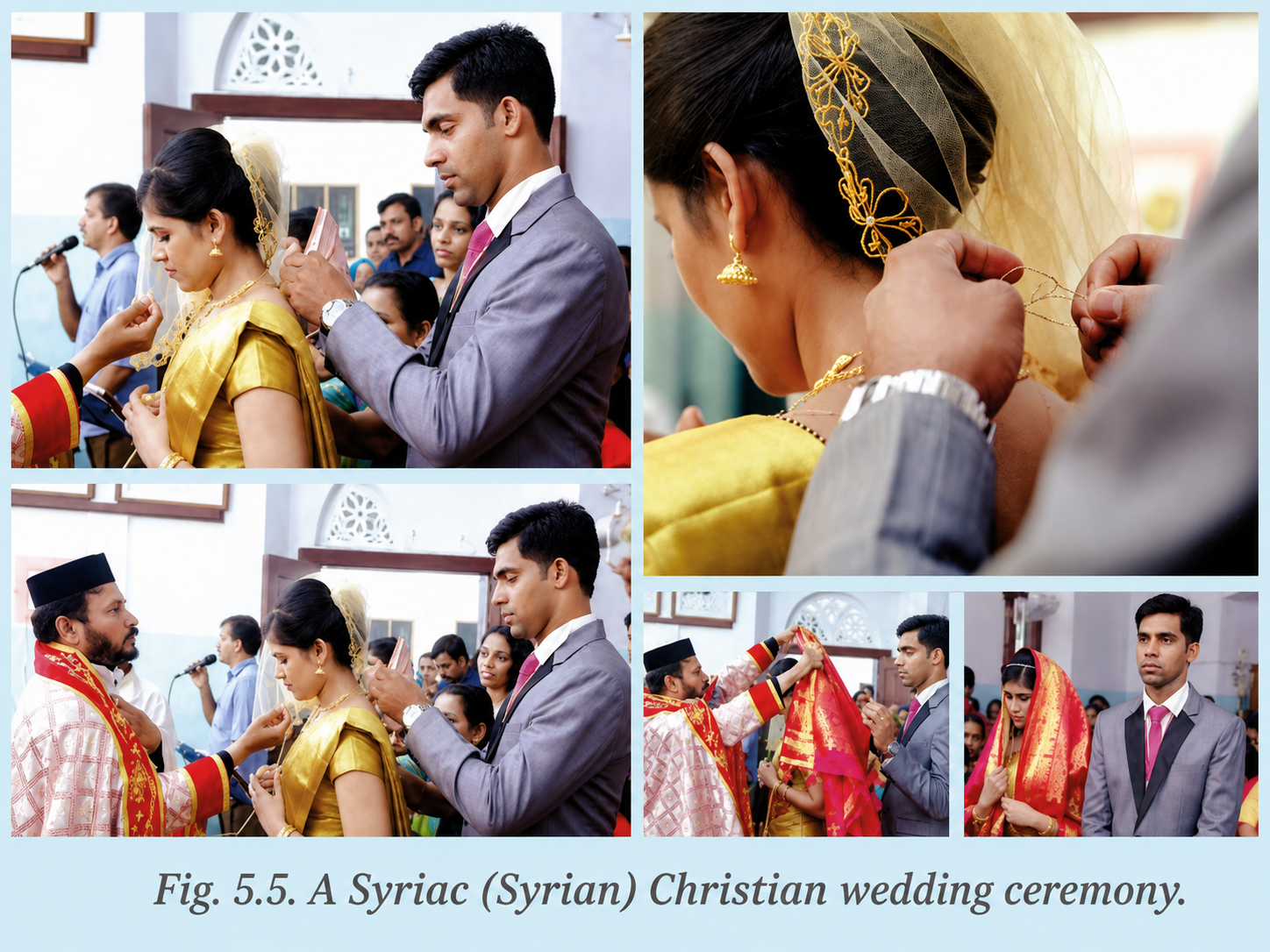 What are the clues you get about the integration of the Syriac Christian community into Indian society