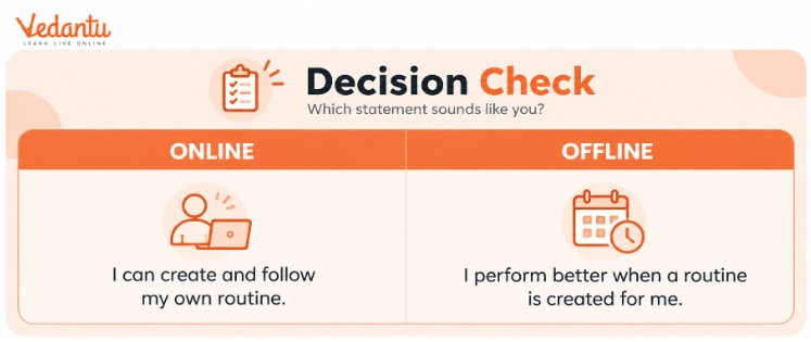 Choose Offline If Structure Helps You Stay Consistent