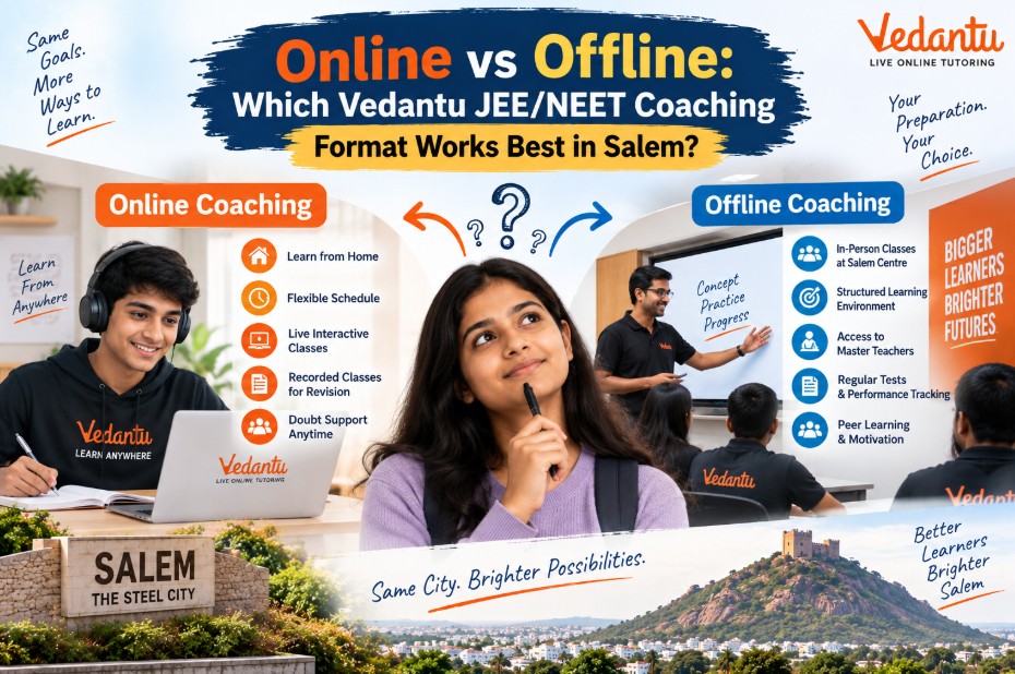 Online vs Offline JEE/NEET Coaching in Salem