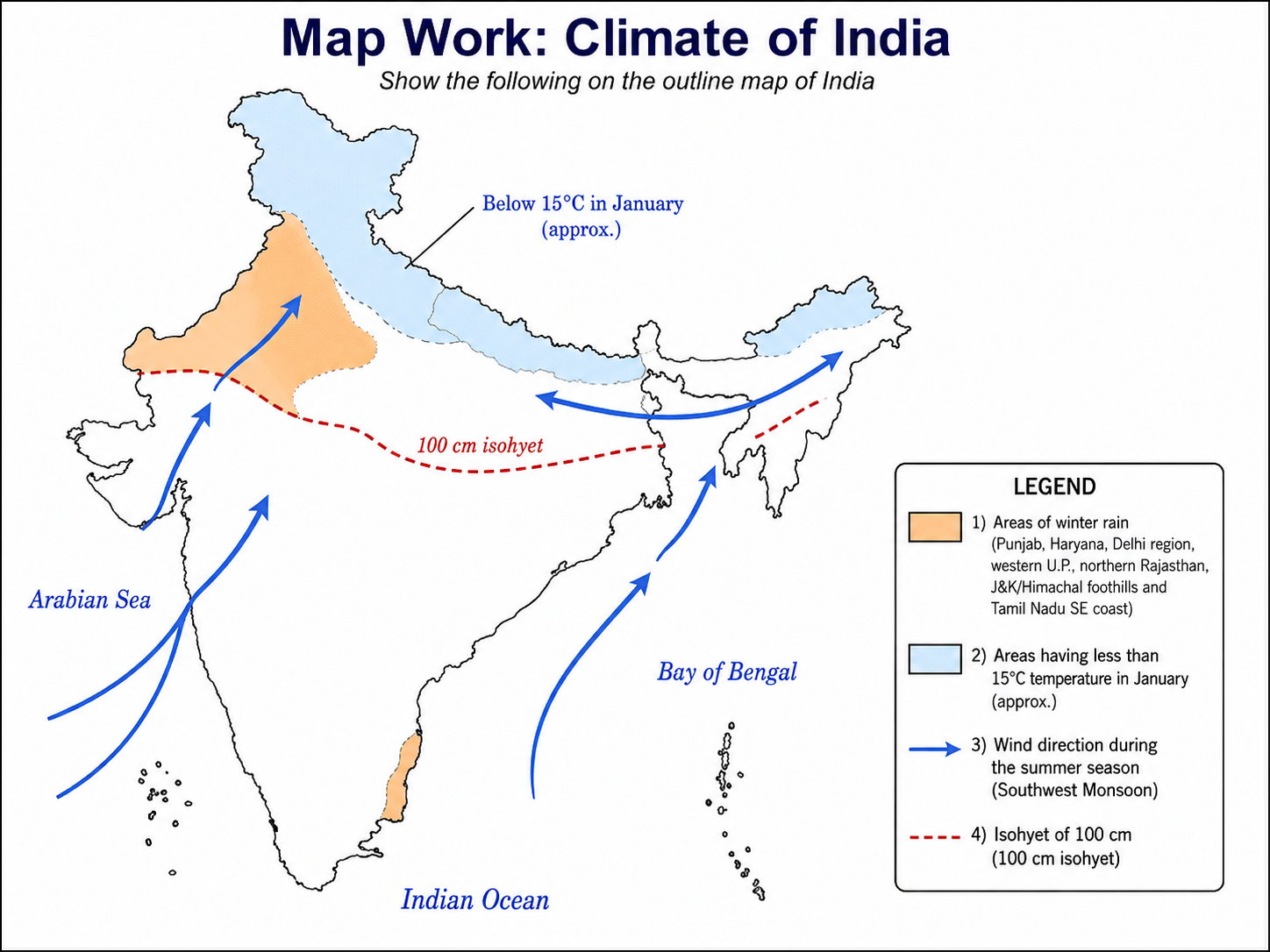map of India