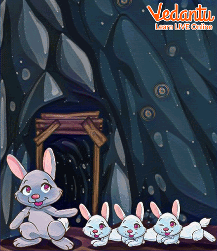 Mrs. Rabbit and her children