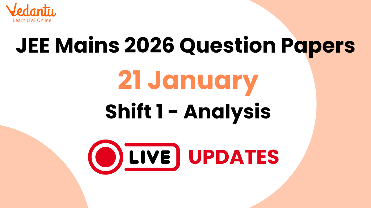 JEE Mains 2026 Today Paper Shift 1 January 21  Question Paper with Solutions Free PDF